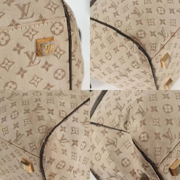 LOUIS VUITTON Monogram Mini Josephine GM Hand Bag Khaki M92310 - Picture 10 of 13
